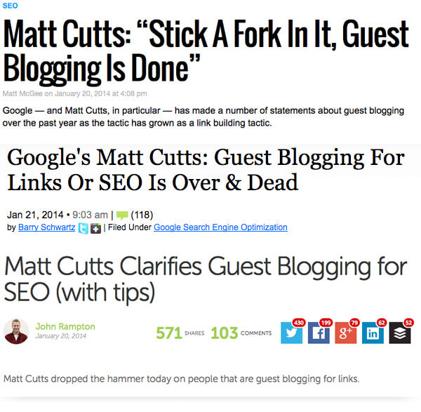 guest blogging is done