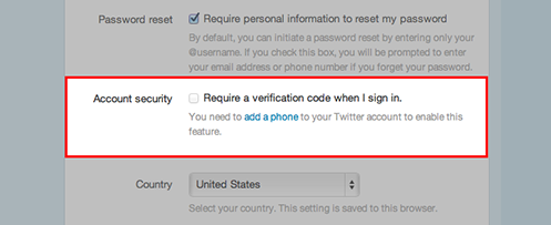 phone verified account twitter
