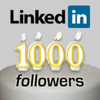 1000 linkedin followers