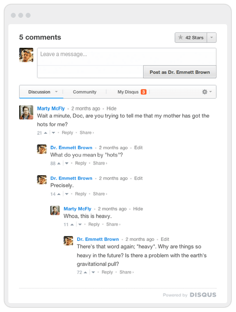 disqus comments