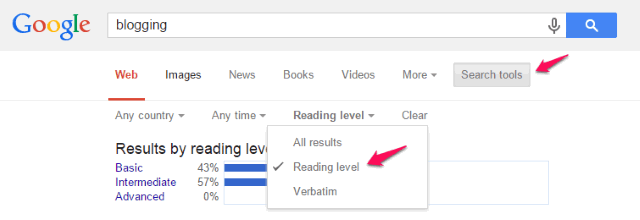 google-readability