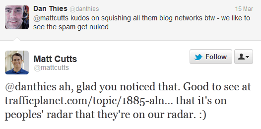 matt cutts on private blog network