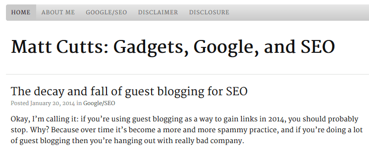 matt-cutts the decay and fall of guest blogging for seo