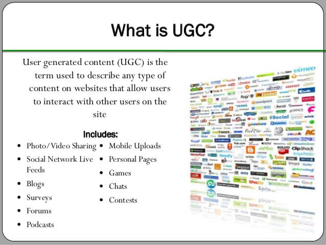 what is user generate content