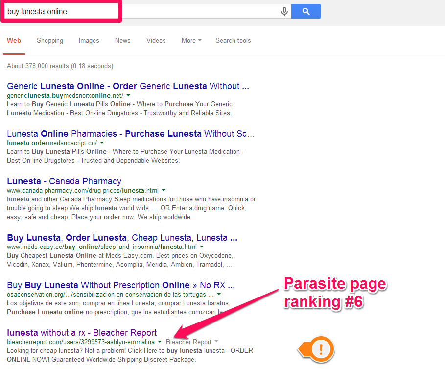 promoting-parasite-hosting-pages-example